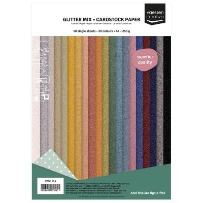 Vaessen Creative Cardstock - Glitzer Mix